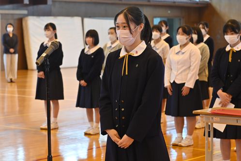 全県総体壮行会が行われました！