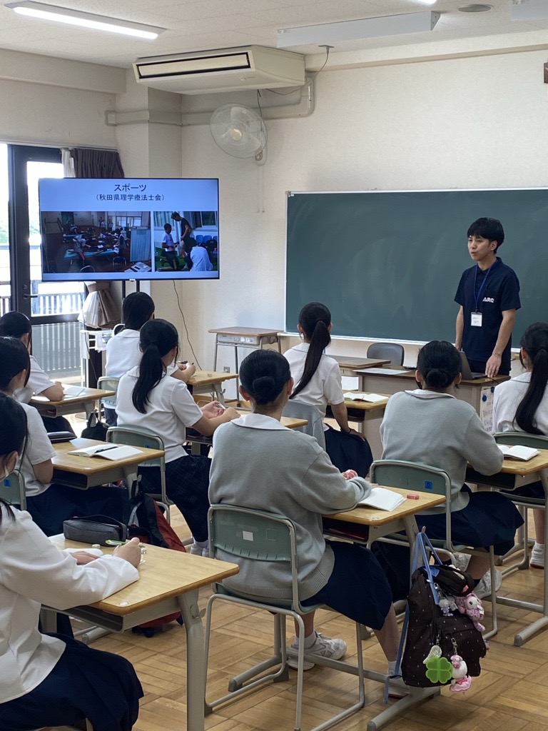 「医療人材魅力発見」講演を実施しました